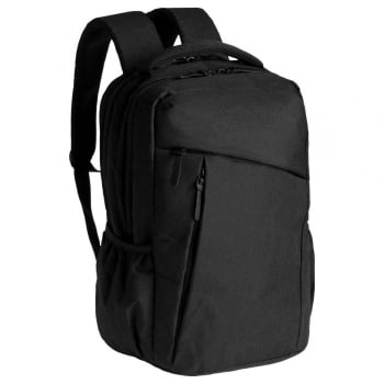 Рюкзак для ноутбука Burst, черный купить с нанесением логотипа оптом на заказ в интернет-магазине Санкт-Петербург