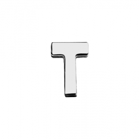 Элемент брелка-конструктора «Буква Т» купить с нанесением логотипа оптом на заказ в интернет-магазине Санкт-Петербург