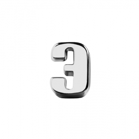 Элемент брелка-конструктора «Буква Э» купить с нанесением логотипа оптом на заказ в интернет-магазине Санкт-Петербург