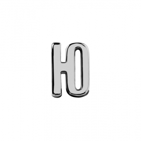 Элемент брелка-конструктора «Буква Ю» купить с нанесением логотипа оптом на заказ в интернет-магазине Санкт-Петербург