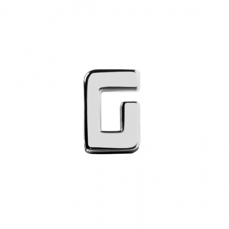 Элемент брелка-конструктора «Буква G» купить с нанесением логотипа оптом на заказ в интернет-магазине Санкт-Петербург