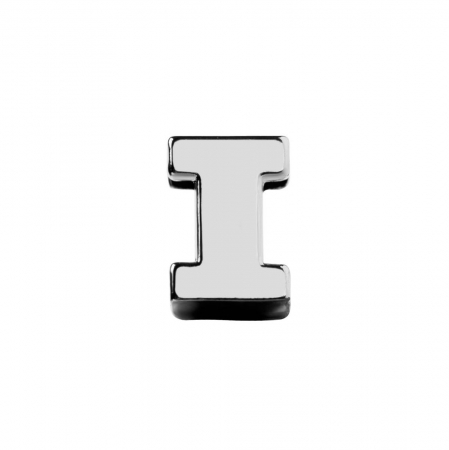 Элемент брелка-конструктора «Буква I» купить с нанесением логотипа оптом на заказ в интернет-магазине Санкт-Петербург