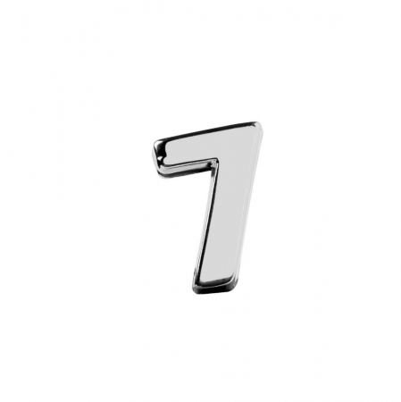 Элемент брелка-конструктора «Цифра 7» купить с нанесением логотипа оптом на заказ в интернет-магазине Санкт-Петербург