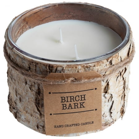Свеча Birch Bark, большая купить с нанесением логотипа оптом на заказ в интернет-магазине Санкт-Петербург