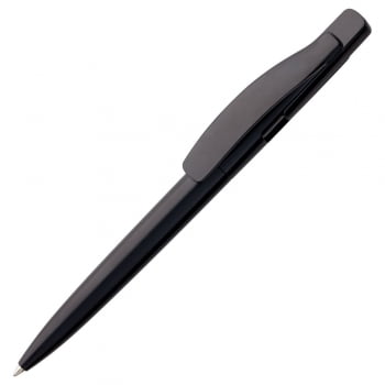 Ручка шариковая Prodir DS2 PPP, черная купить с нанесением логотипа оптом на заказ в интернет-магазине Санкт-Петербург