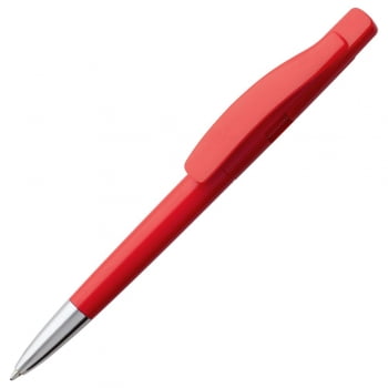 Ручка шариковая Prodir DS2 PPC, красная купить с нанесением логотипа оптом на заказ в интернет-магазине Санкт-Петербург