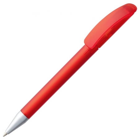 Ручка шариковая Prodir DS3 TFS, красная купить с нанесением логотипа оптом на заказ в интернет-магазине Санкт-Петербург