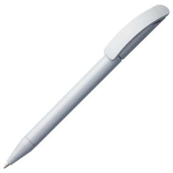 Ручка шариковая Prodir DS3 TVV, серебристый металлик купить с нанесением логотипа оптом на заказ в интернет-магазине Санкт-Петербург