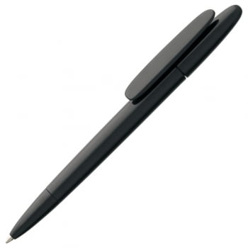 Ручка шариковая Prodir DS5 TPP, черная купить с нанесением логотипа оптом на заказ в интернет-магазине Санкт-Петербург
