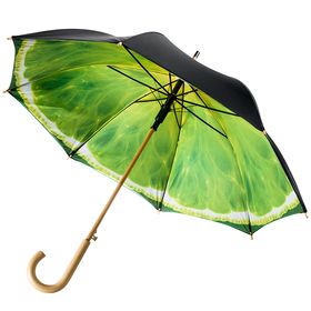 Зонт «Лайм» купить оптом с нанесение логотипа в Санкт-Петербурге