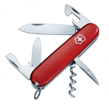 Офицерский нож SPARTAN 91, красный купить с нанесением логотипа оптом на заказ в интернет-магазине Санкт-Петербург