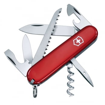 Офицерский нож CAMPER 91, красный купить с нанесением логотипа оптом на заказ в интернет-магазине Санкт-Петербург