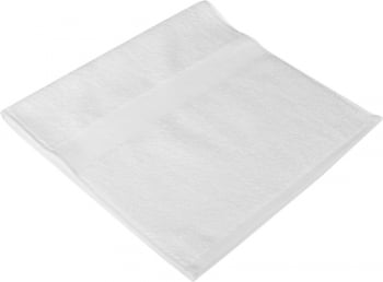Полотенце махровое Small, белое купить с нанесением логотипа оптом на заказ в интернет-магазине Санкт-Петербург