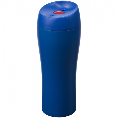 Термостакан Solingen, вакуумный, герметичный, синий купить с нанесением логотипа оптом на заказ в интернет-магазине Санкт-Петербург