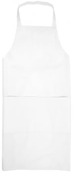 Фартук универсальный, белый купить с нанесением логотипа оптом на заказ в интернет-магазине Санкт-Петербург
