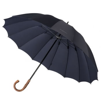 Зонт-трость Big Boss, темно-синий купить с нанесением логотипа оптом на заказ в интернет-магазине Санкт-Петербург