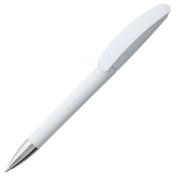 Ручка шариковая Prodir DS3.1 TPC, белая купить с нанесением логотипа оптом на заказ в интернет-магазине Санкт-Петербург