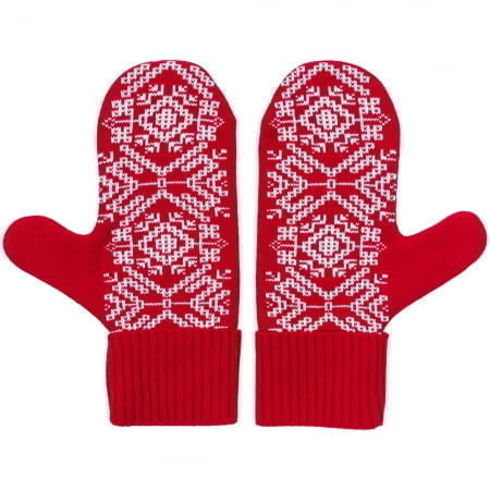 Варежки Onego, красные купить с нанесением логотипа оптом на заказ в интернет-магазине Санкт-Петербург