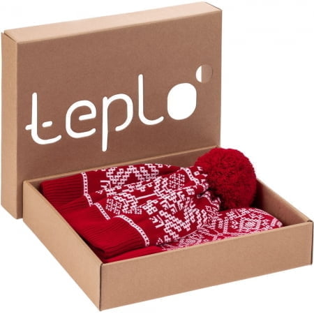 Набор Onego, красный купить с нанесением логотипа оптом на заказ в интернет-магазине Санкт-Петербург