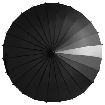 Зонт-трость «Спектр»,черный купить с нанесением логотипа оптом на заказ в интернет-магазине Санкт-Петербург