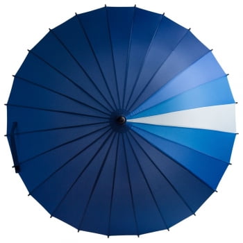 Зонт-трость «Спектр»,синий купить с нанесением логотипа оптом на заказ в интернет-магазине Санкт-Петербург