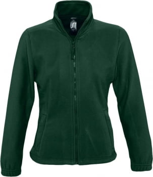 Куртка женская North Women, зеленая купить с нанесением логотипа оптом на заказ в интернет-магазине Санкт-Петербург