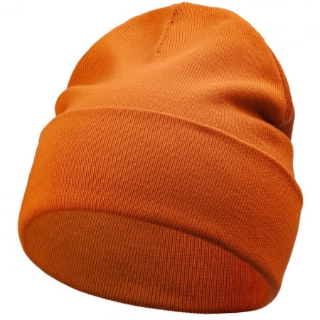 Шапка Real Talk, оранжевая купить с нанесением логотипа оптом на заказ в интернет-магазине Санкт-Петербург