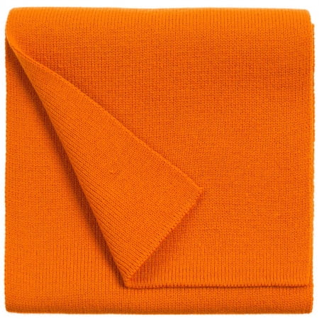 Шарф Real Talk, оранжевый купить с нанесением логотипа оптом на заказ в интернет-магазине Санкт-Петербург