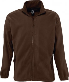 Куртка мужская North 300, коричневая купить с нанесением логотипа оптом на заказ в интернет-магазине Санкт-Петербург