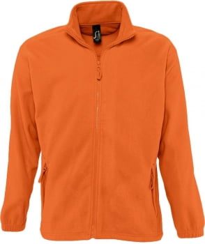 Куртка мужская North 300, оранжевая купить с нанесением логотипа оптом на заказ в интернет-магазине Санкт-Петербург