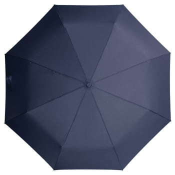Зонт складной Unit Comfort, темно-синий купить с нанесением логотипа оптом на заказ в интернет-магазине Санкт-Петербург