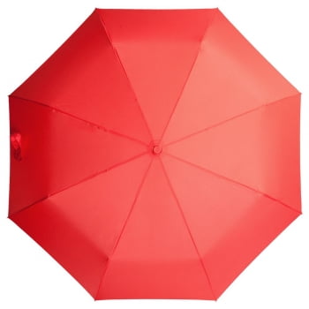 Зонт складной Unit Comfort, красный купить с нанесением логотипа оптом на заказ в интернет-магазине Санкт-Петербург