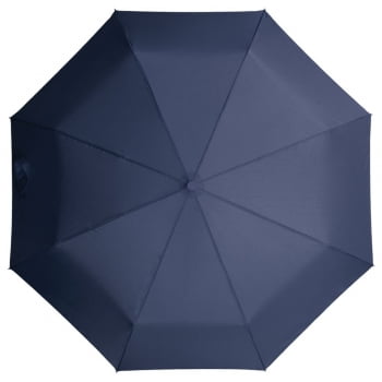 Зонт складной Unit Light, темно-синий купить с нанесением логотипа оптом на заказ в интернет-магазине Санкт-Петербург