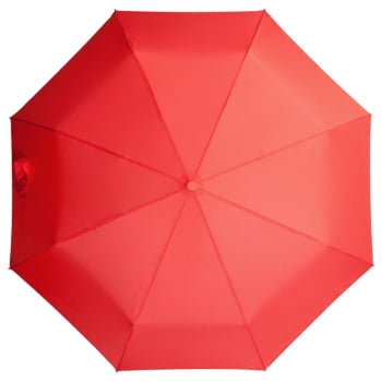 Зонт складной Unit Light, красный купить с нанесением логотипа оптом на заказ в интернет-магазине Санкт-Петербург