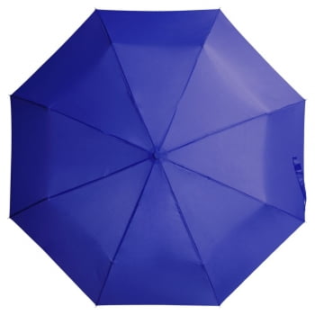 Зонт складной Unit Basic, синий купить с нанесением логотипа оптом на заказ в интернет-магазине Санкт-Петербург