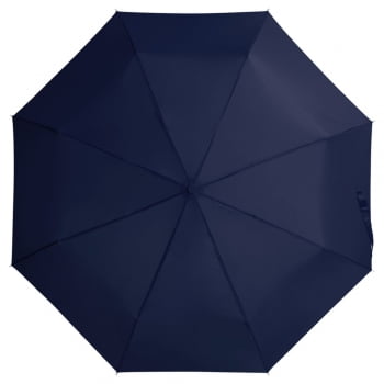 Зонт складной Unit Basic, темно-синий купить с нанесением логотипа оптом на заказ в интернет-магазине Санкт-Петербург