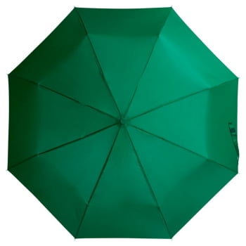 Зонт складной Unit Basic, зеленый купить с нанесением логотипа оптом на заказ в интернет-магазине Санкт-Петербург