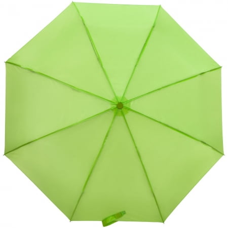 Зонт складной Unit Basic, светло-зеленый купить с нанесением логотипа оптом на заказ в интернет-магазине Санкт-Петербург