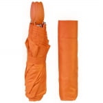 Зонт складной «Тюльпан», оранжевый