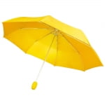 Зонт складной «Тюльпан», желтый
