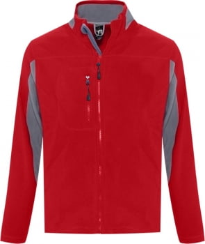 Куртка мужская NORDIC красная купить с нанесением логотипа оптом на заказ в интернет-магазине Санкт-Петербург