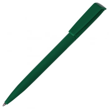 Ручка шариковая Flip, зеленая купить с нанесением логотипа оптом на заказ в интернет-магазине Санкт-Петербург