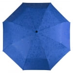 Зонт складной Magic с проявляющимся рисунком, синий