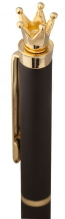 Ручка шариковая Crown Golden Top купить с нанесением логотипа оптом на заказ в интернет-магазине Санкт-Петербург