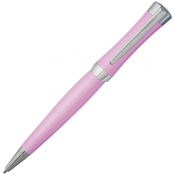 Ручка шариковая Desire, розовая купить с нанесением логотипа оптом на заказ в интернет-магазине Санкт-Петербург