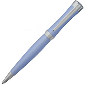 Ручка шариковая Desire, голубая купить с нанесением логотипа оптом на заказ в интернет-магазине Санкт-Петербург