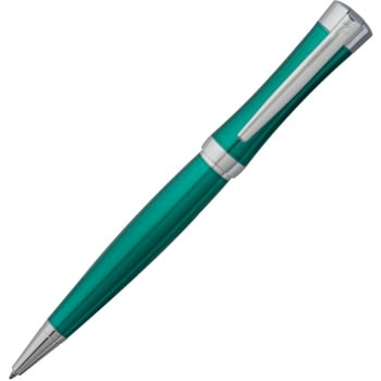 Ручка шариковая Desire, зеленая купить с нанесением логотипа оптом на заказ в интернет-магазине Санкт-Петербург