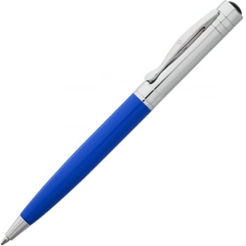 Ручка шариковая Promise, синяя купить с нанесением логотипа оптом на заказ в интернет-магазине Санкт-Петербург