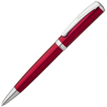Ручка шариковая Prize, красная купить с нанесением логотипа оптом на заказ в интернет-магазине Санкт-Петербург