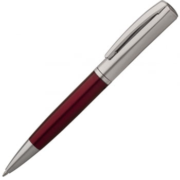 Ручка шариковая Bizarre, красная купить с нанесением логотипа оптом на заказ в интернет-магазине Санкт-Петербург